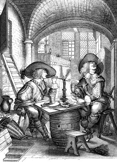 Tobak, 1600-tallet af Abraham Bosse