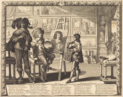 den adelige maler af Abraham Bosse