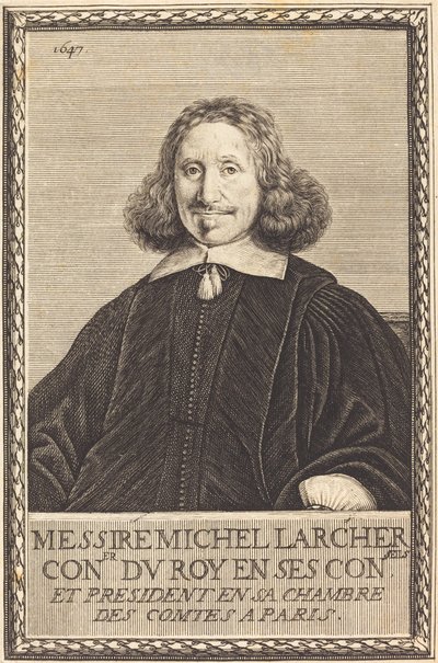Michael Larcher af Abraham Bosse