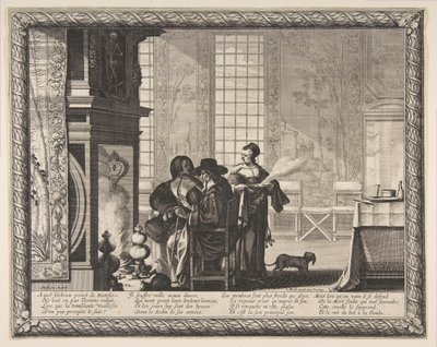 Alderdom, 1636. af Abraham Bosse