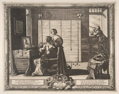 Synet, 1635-38. af Abraham Bosse