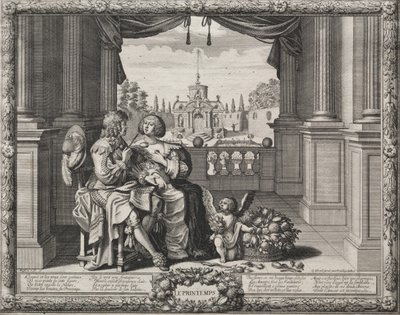 De fire årstider af Abraham Bosse