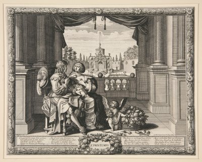 De fire årstider: Forår af Abraham Bosse