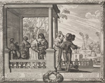 De fire årstider: Sommer af Abraham Bosse