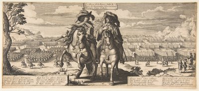 De franske styrker: Louis XIII og Gaston d