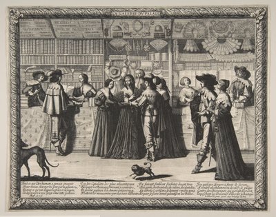 Galleriet i Justitspaladset, ca. 1638. af Abraham Bosse