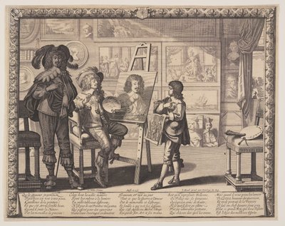 Den ædle maler af Abraham Bosse