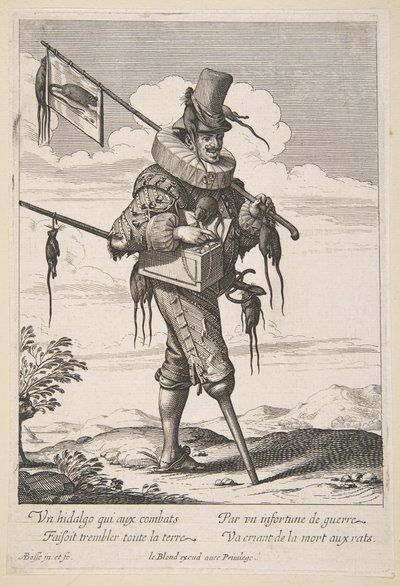 Rottefangeren, midten til slutningen af det 17. århundrede. af Abraham Bosse