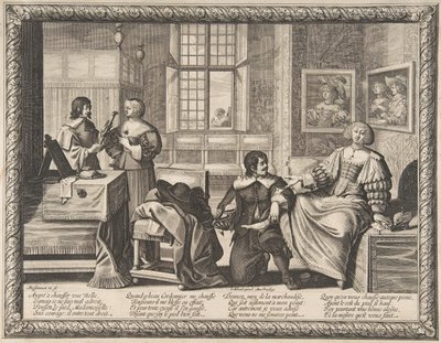 Skomageren, 1632-33. af Abraham Bosse