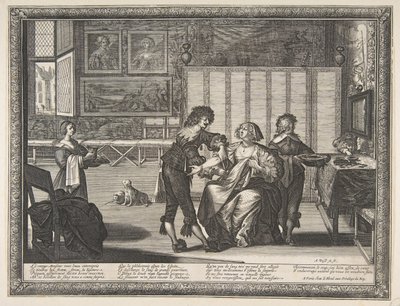 Kirurgen La Saignée, 1632. af Abraham Bosse