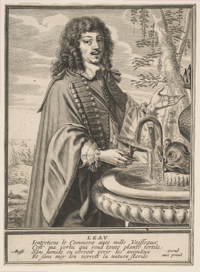 Vand, ca. 1630. af Abraham Bosse