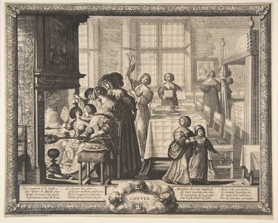 Vinter, ca. 1637. af Abraham Bosse