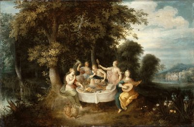 De fem sanser af Abraham Govaerts
