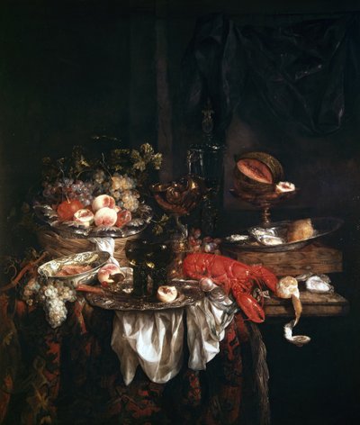 Stilleben af Abraham Hendricksz van Beyeren