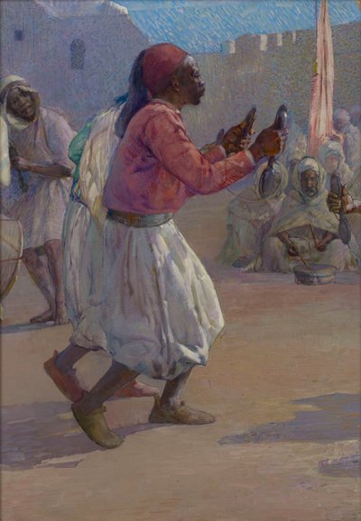 Fragment af Den sorte dans af Abraham Hermanjat