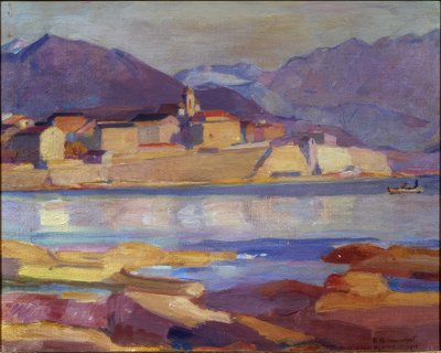 Citadellet i Ajaccio af Abraham Hermanjat