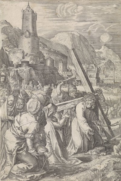 At bære korset The Passion (serietitel) af Abraham Hogenberg
