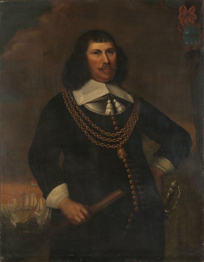 Pieter Florisz (ca. 1605-58), viceadmiral for det nordlige distrikt af Abraham Liedts (copy after)