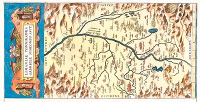 Auvergne, Frankrig af Abraham Ortelius