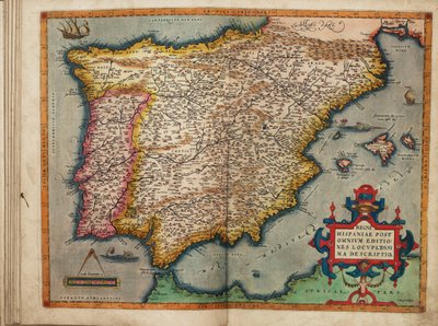 Den mest komplette beskrivelse af kongeriget Spanien, baseret på alle publikationer af Abraham Ortelius