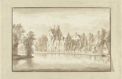 Huset Kostverloren ved Amstel af Abraham Rademaker