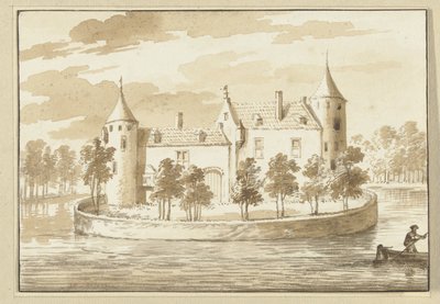 Hus i Baarsdorp på Zuid-Beveland af Abraham Rademaker
