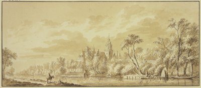 Nijenrode Slot ved Vecht af Abraham Rademaker