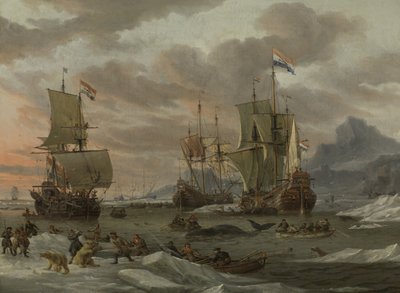 Hvalfangstpladser i det arktiske hav Hvalfangstpladserne af Abraham Storck