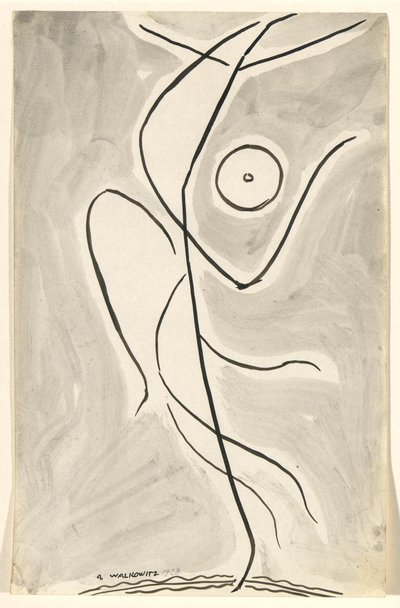 Danseabstraktion: Isadora Duncan (eller af Abraham Walkowitz