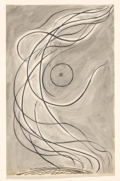 Danseabstraktion: Isadora Duncan (eller af Abraham Walkowitz