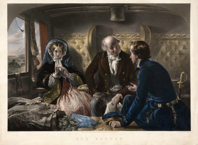The Return (First Class), pub. 1857 af Abraham after Solomon