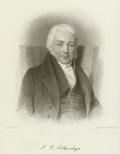 Samuel Taylor Coleridge af Abraham after Wivell