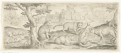 Rotter, katte og ræve Dyr (serietitel) af Abraham de Bruyn (possibly)