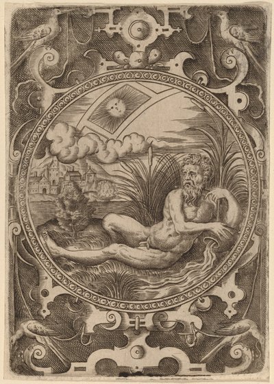 Cebren (The River God) af Abraham de Bruyn