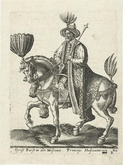 Storhertug af Muscovy, 1577 af Abraham de Bruyn