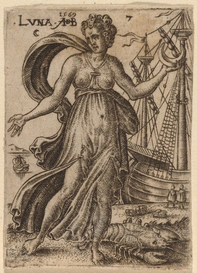 Måne af Abraham de Bruyn
