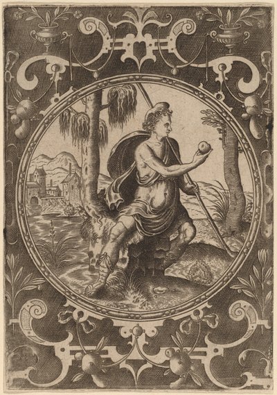 Paris med æblet af Abraham de Bruyn