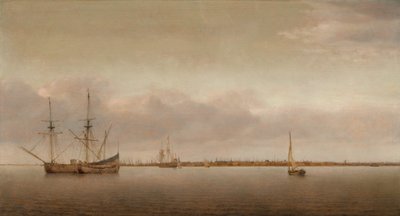 Udsigt over Hoorn, ca. 1650. af Abraham de Verwer