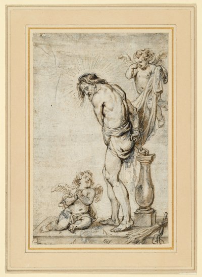 Kristus ved piskesøjlen af Abraham van Diepenbeeck