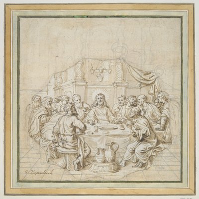 Den sidste nadver af Abraham van Diepenbeeck