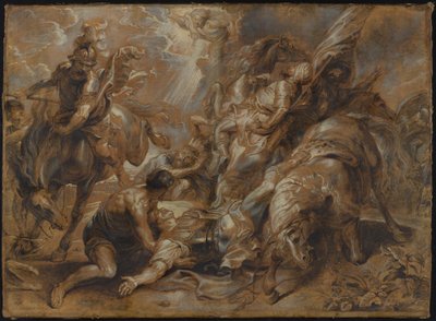 Sankt Pauls omvendelse af Abraham van Diepenbeeck after Peter Paul Rubens