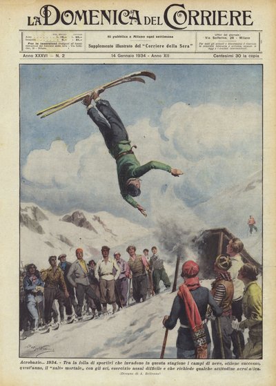 Stunts? 1934 af Achille Beltrame