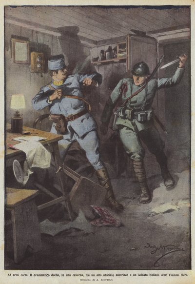 Korte våben af Achille Beltrame
