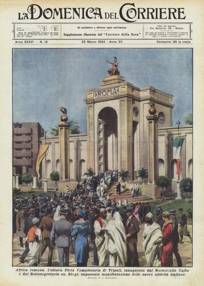 Afrika romana af Achille Beltrame