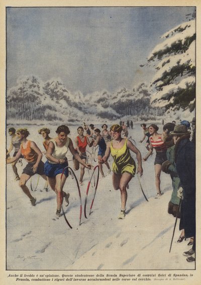 Selv kulden er en mening af Achille Beltrame