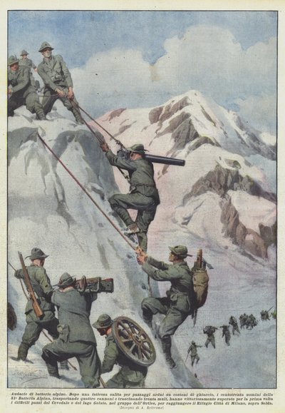 Audacity af alpine batterier af Achille Beltrame