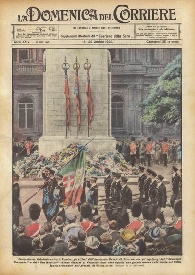 Britisk-italiensk kammeratskab af Achille Beltrame