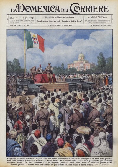 italiensk barmhjertighed af Achille Beltrame