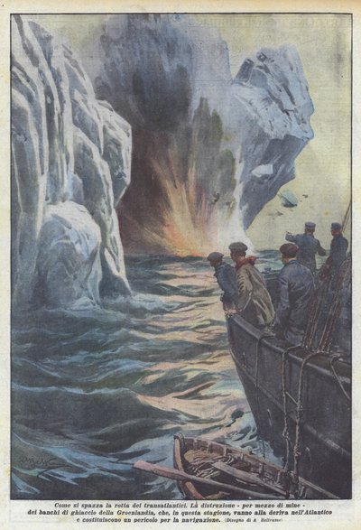 Hvordan den transatlantiske rute fejer af Achille Beltrame