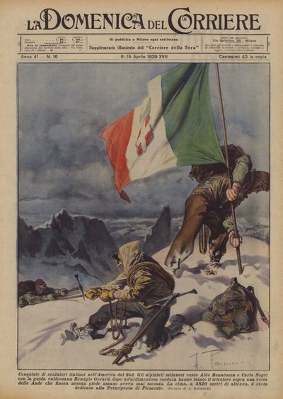Italienske klatreres erobringer i Sydamerika af Achille Beltrame